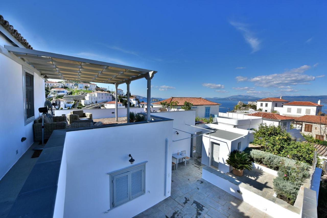Villa Loukia هيدرا المظهر الخارجي الصورة
