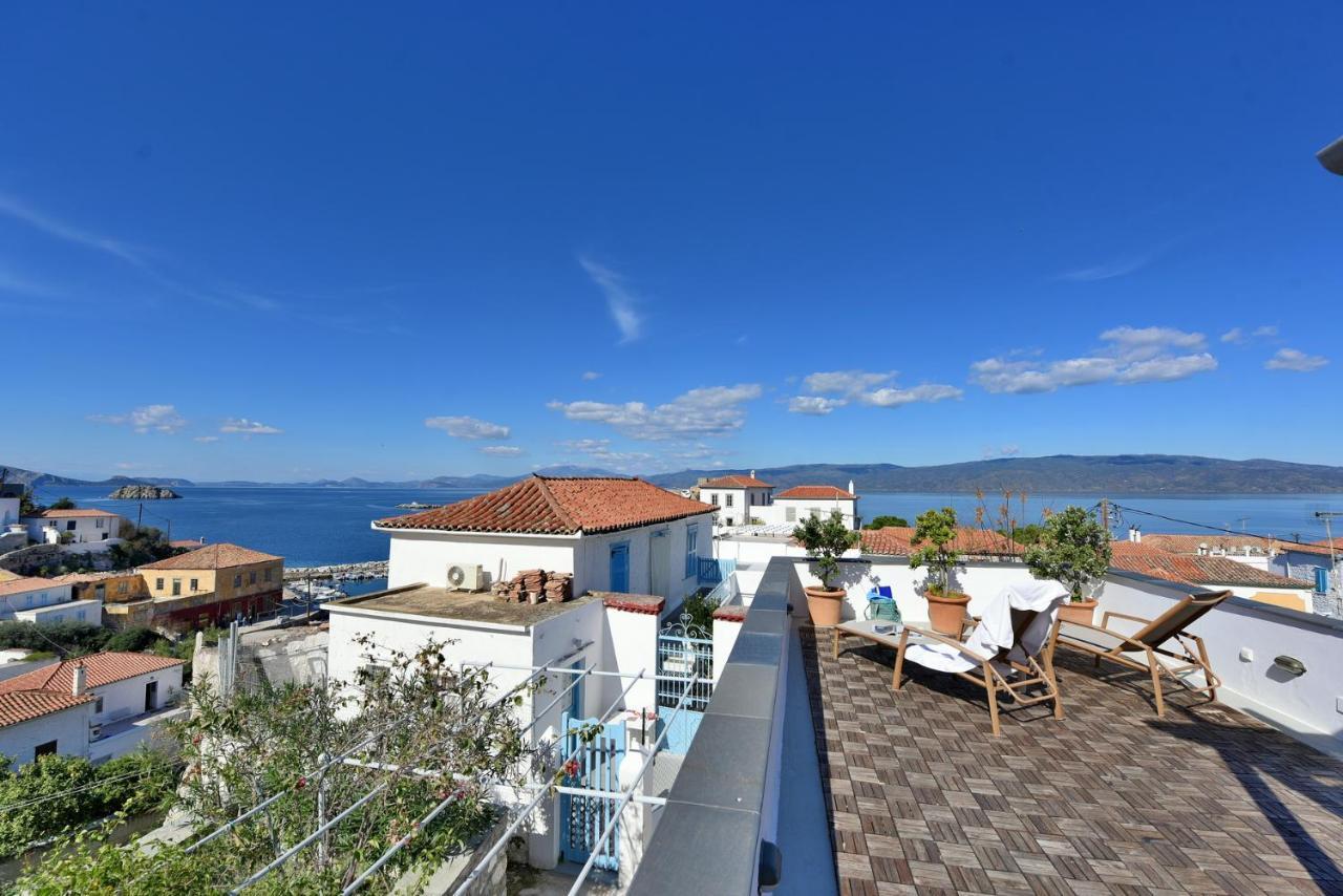 Villa Loukia هيدرا المظهر الخارجي الصورة