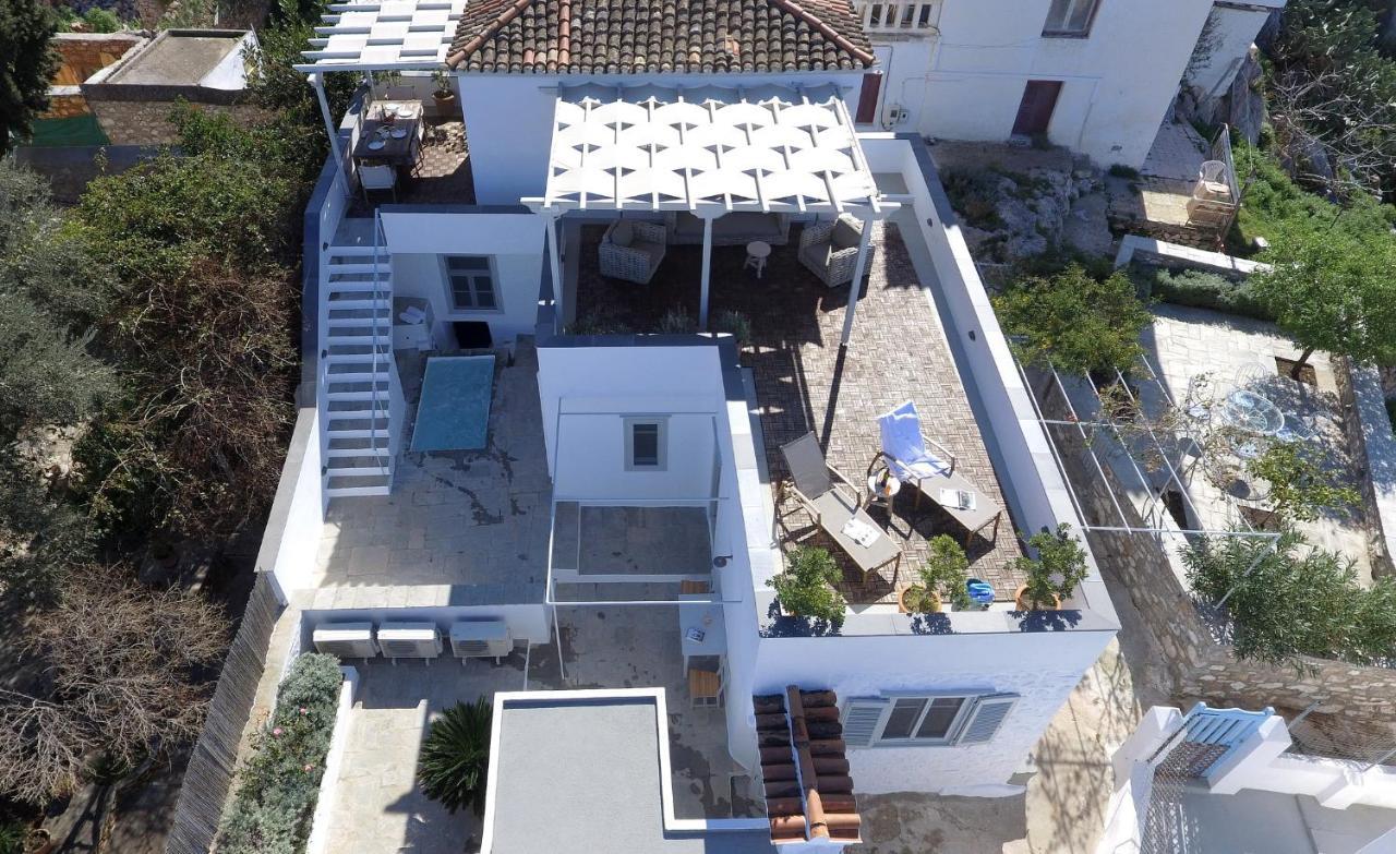 Villa Loukia هيدرا المظهر الخارجي الصورة