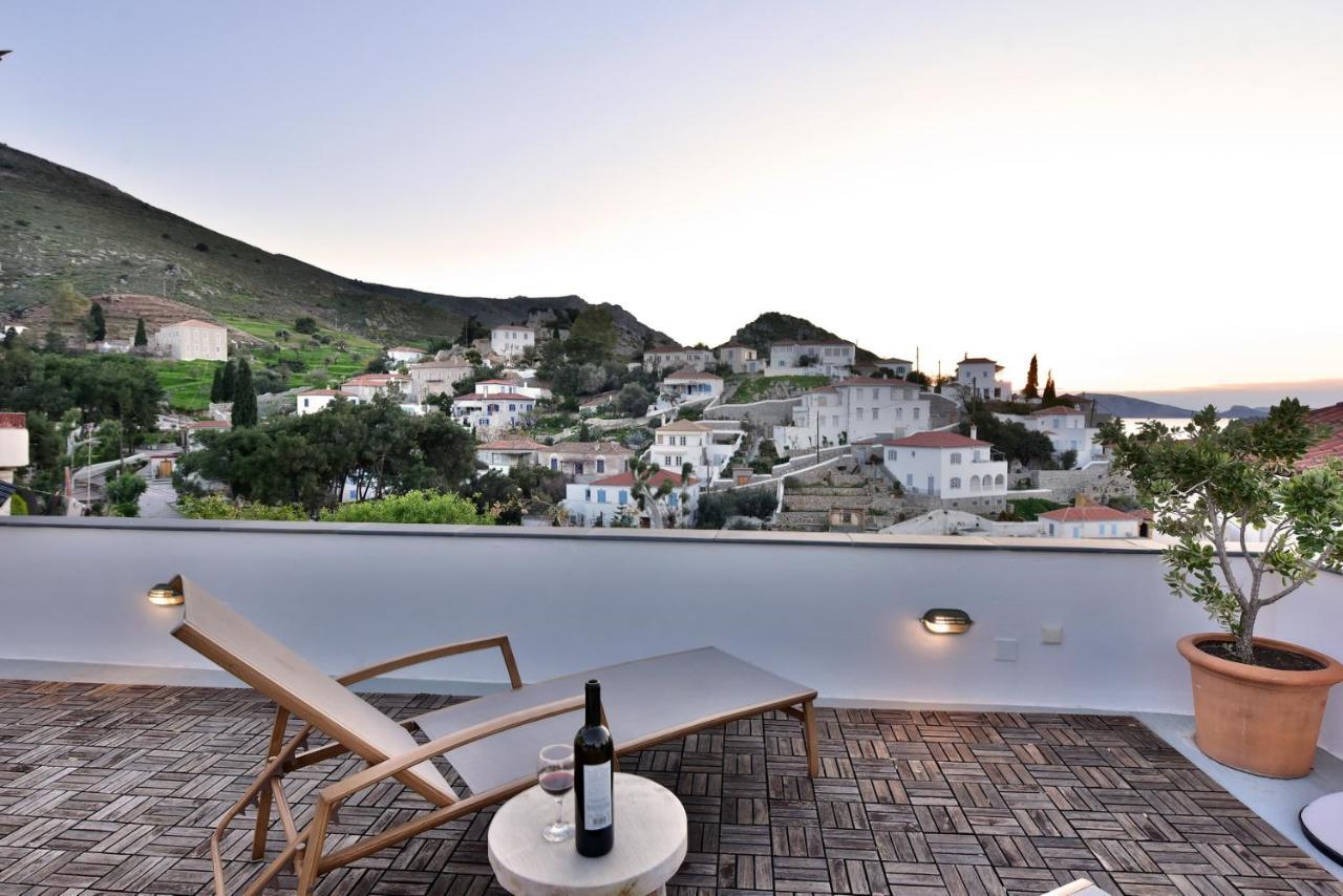 Villa Loukia هيدرا المظهر الخارجي الصورة
