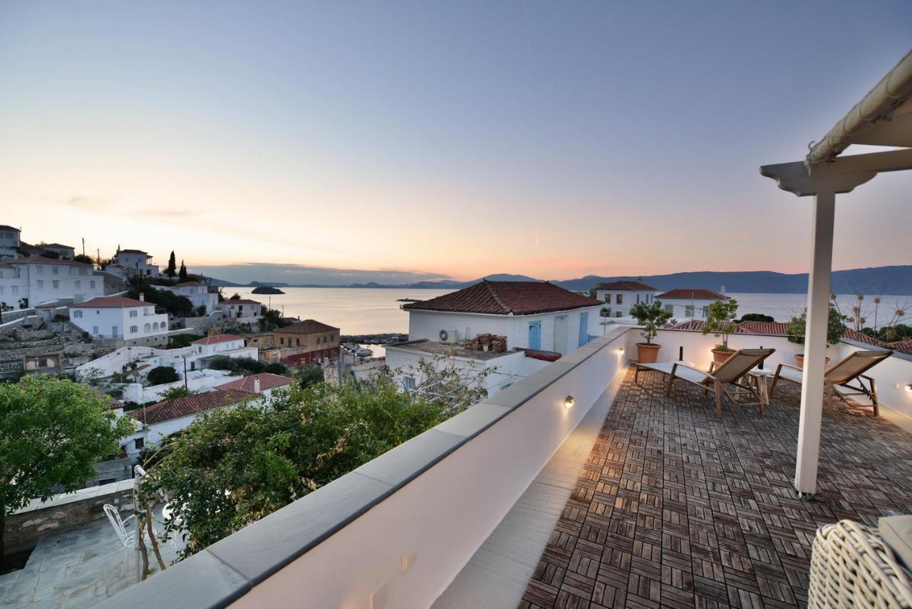 Villa Loukia هيدرا المظهر الخارجي الصورة